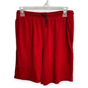 Red Men's Athletic‎ Shorts